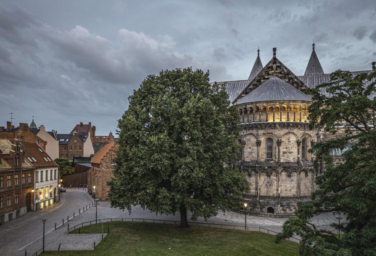 Lund Cathedral and the historic centre of Lund